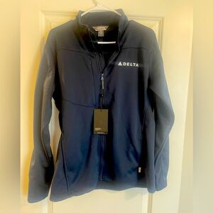 Soft shell pullover.